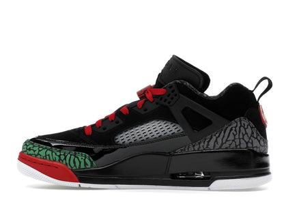Jordan Spizike Low Black Classic Green White Varsity Red