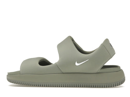 Nike Calm Sandal Light Army Metallic Silver (Women's)