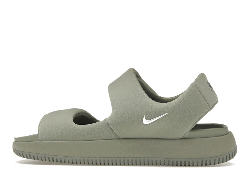 Nike Calm Sandal Light Army Metallic Silver (Women's)