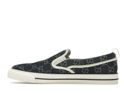 Gucci Tennis 1977 Slip On Denim
