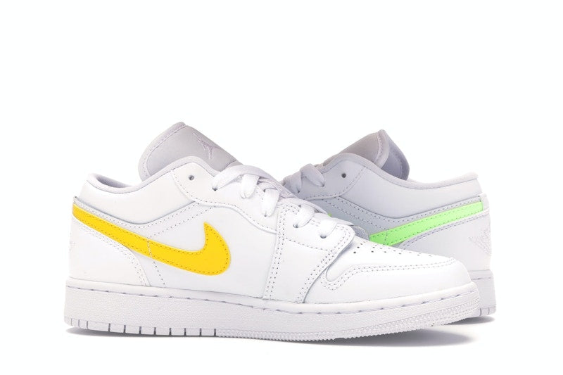 Jordan 1 Low White Neon (GS)