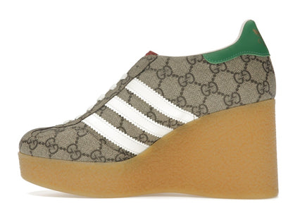 adidas x Gucci Gazelle Wedge Beige GG Monogram (Women's)