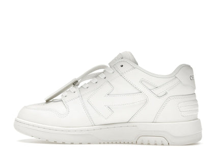 OFF-WHITE Out Of Office Low Triple White White Sole