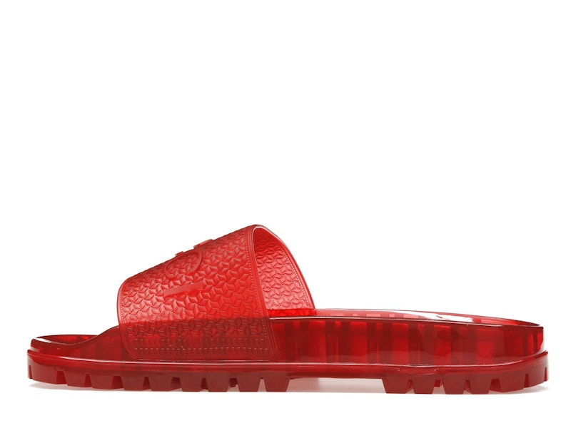 adidas x Gucci Adilette Slide Red