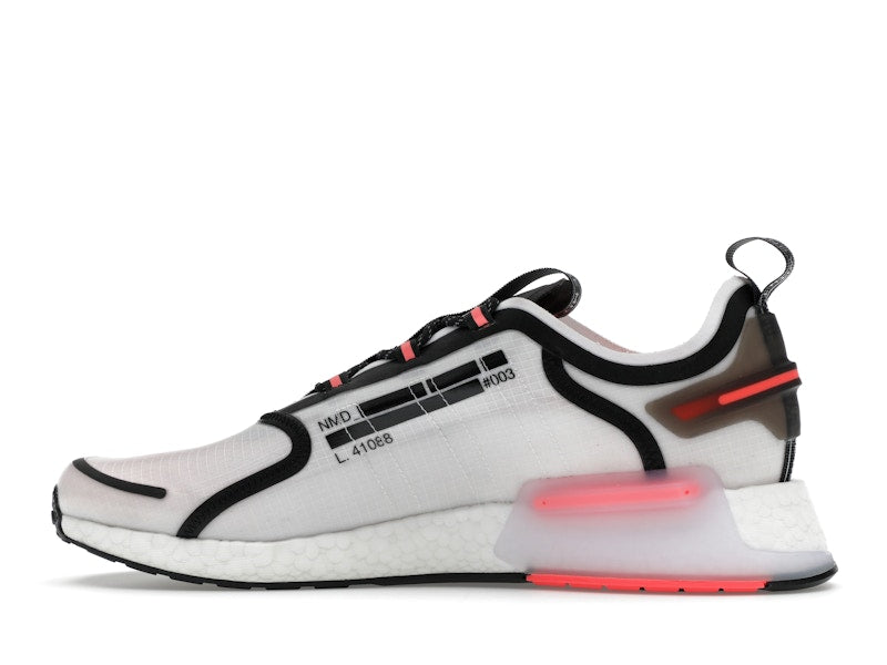 adidas NMD R1 V3 White Matte Silver Crimson