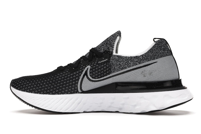 Nike React Infinity Run Flyknit Black White