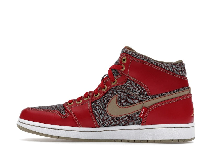 Jordan 1 Retro Levi's (W/ No Pants and T-Shirt)