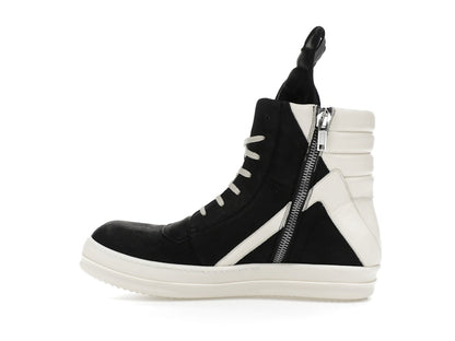 Rick Owens Geobasket High Black Milk