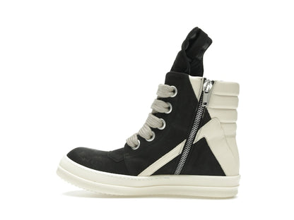 Rick Owens Geobasket Jumbo Lace High Black Milk (Women's)