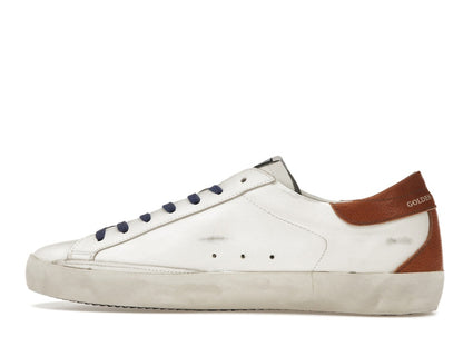 Golden Goose Super-Star White Ice Brown Blue