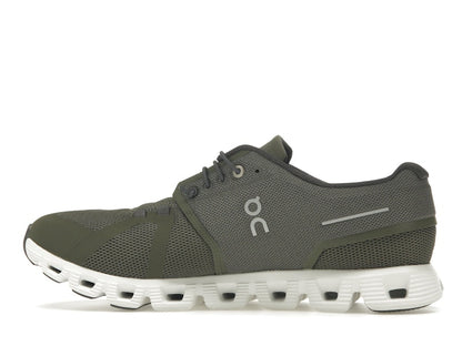 On Running Cloud 5 Olive Green White