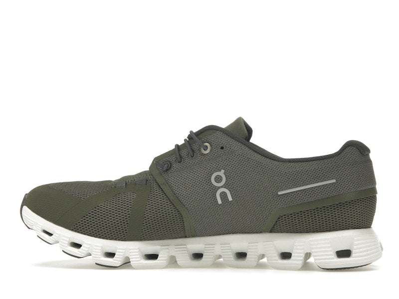 On Running Cloud 5 Olive Green White