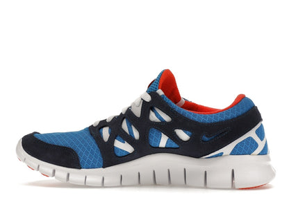 Nike Free Run 2 Light Photo Blue Orange