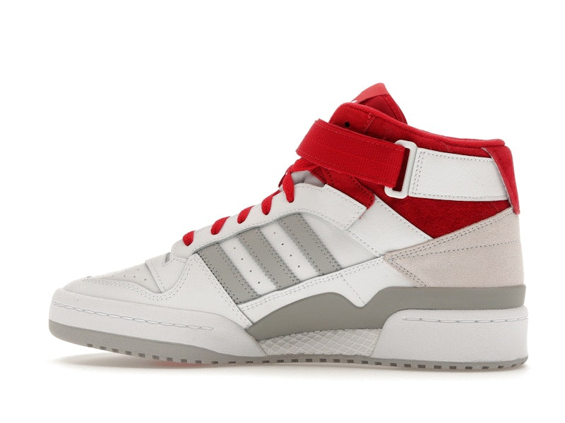 adidas Forum Mid White Red Grey