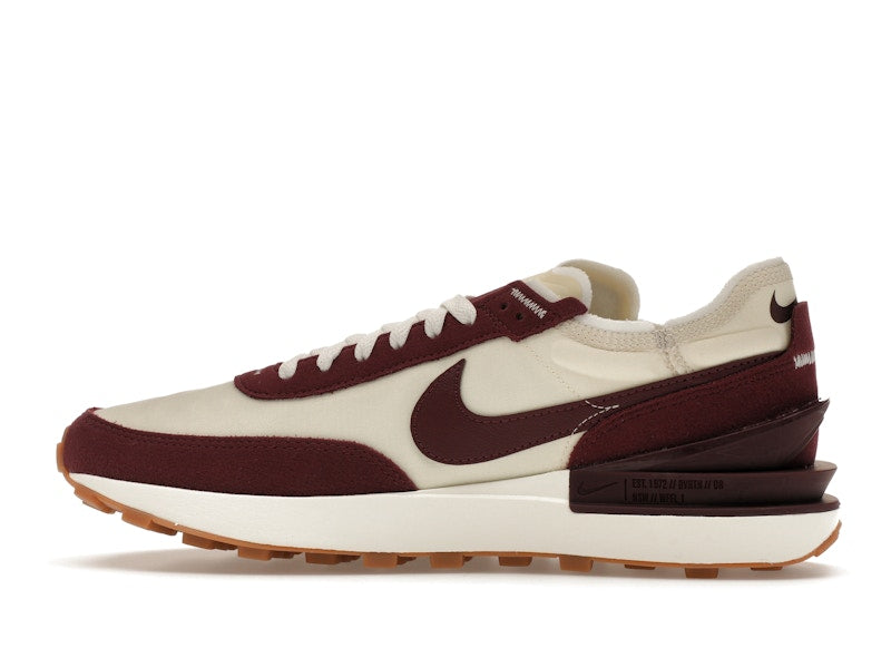 Nike Waffle One SE Coconut Milk Night Maroon