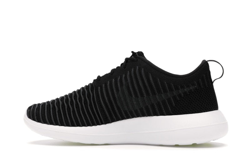 Nike Roshe Two Flyknit Black/Dark Grey-White-Volt