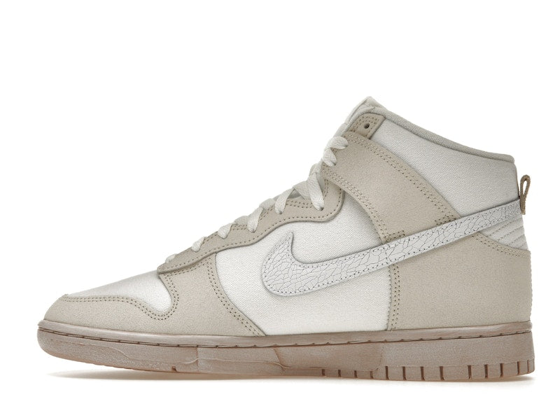 Nike Dunk High Retro PRM Cracked Leather Swoosh