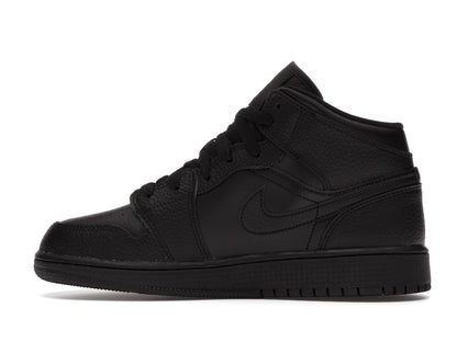 Jordan 1 Mid Black (GS)