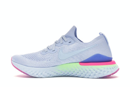 Nike Epic React Flyknit 2 Hydrogen Blue Sapphire Hyper Pink