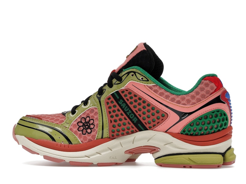 Saucony ProGrid Triumph 4 Jae Tips Flowers Grow Uptown Virginia Creeper