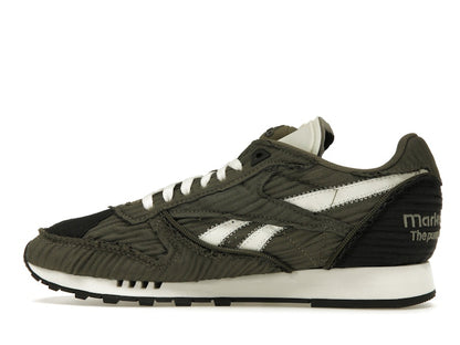 Reebok Classic Leather Pump Market Army Green