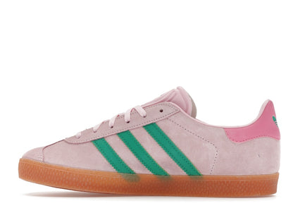adidas Gazelle Clear Pink Court Green (GS)