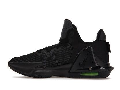 Nike LeBron Witness 6 Black Fluorescent Yellow