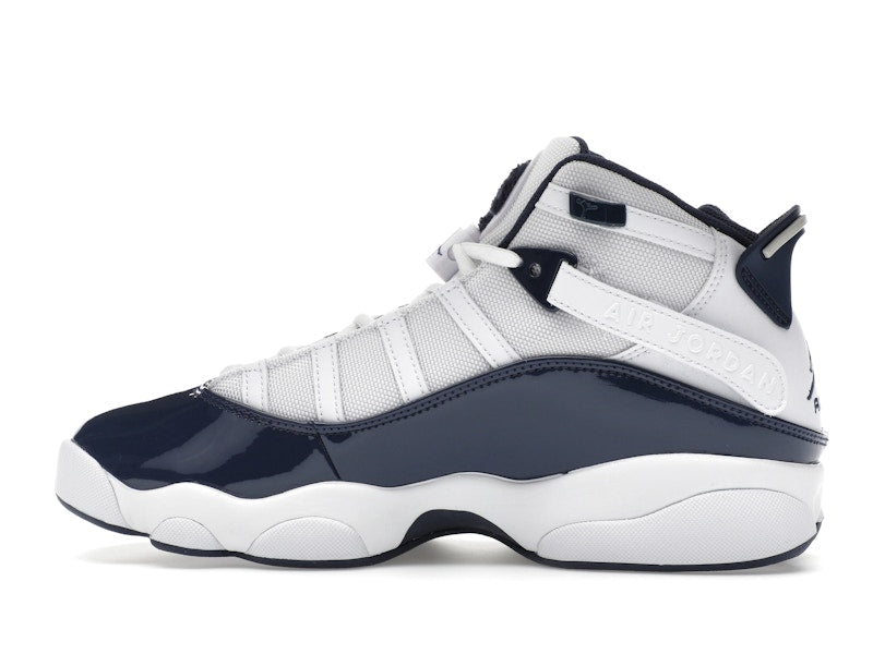 Jordan 6 Rings White Midnight Navy