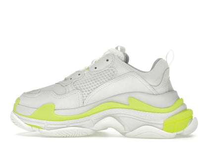 Balenciaga Triple S White Fluo Yellow (Women's)