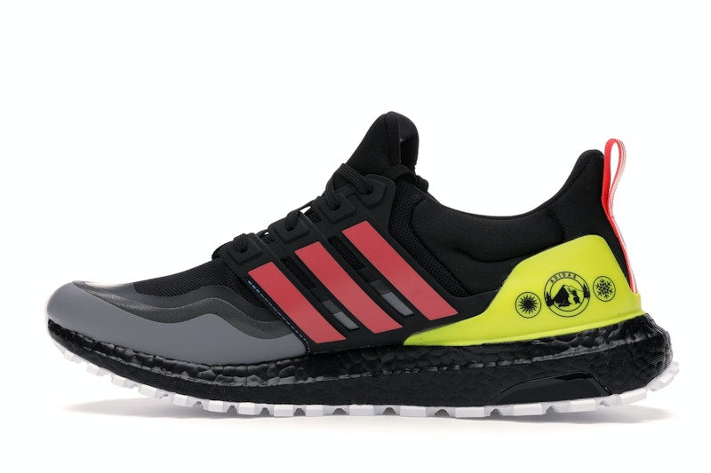 adidas Ultra Boost All Terrain Shock Red Yellow
