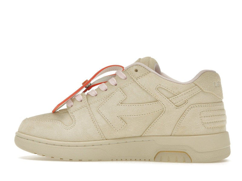 Off-White Out Of Office Suede Beige Pink
