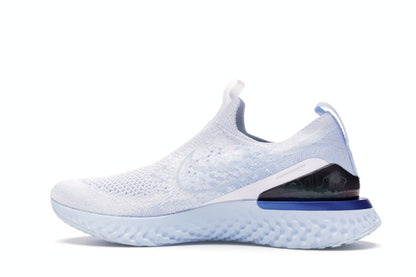 Nike Epic Phantom React Flyknit White Hydrogen Blue (Women's)