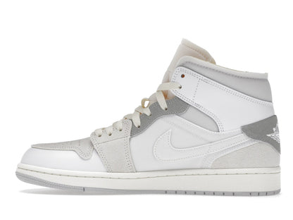 Jordan 1 Mid SE Craft Inside Out White Grey
