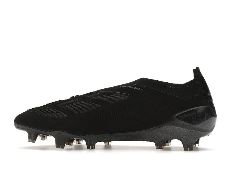 adidas Predator 24 Elite Laceless FG Core Black Carbon