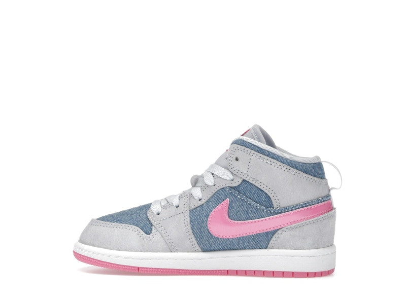 Jordan 1 Mid SE Denim Sequin (PS)