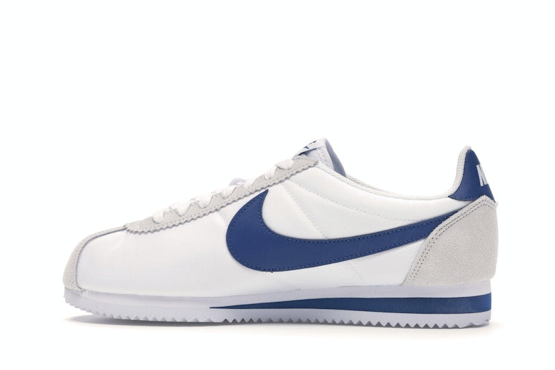 Nike Classic Cortez Nylon White Gym Blue
