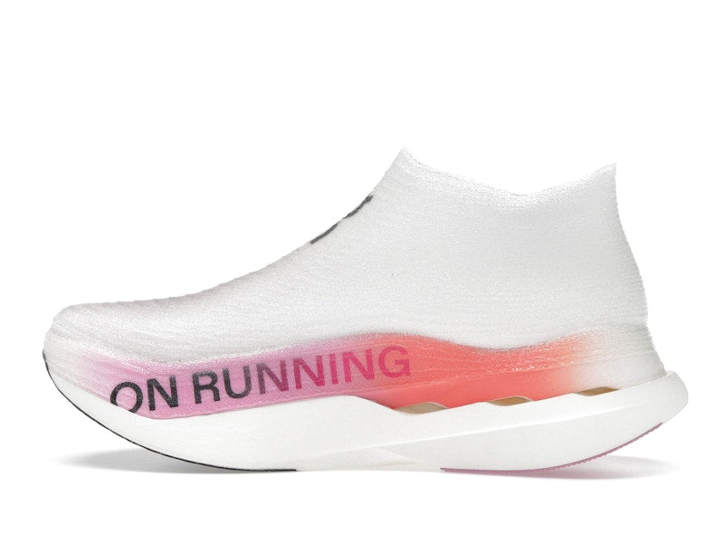 On Running Cloudboom Strike LS White Raspberry