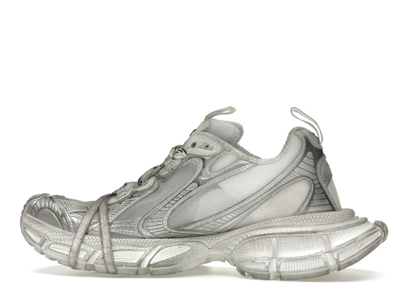 Balenciaga 3XL White Silver Summer Mesh