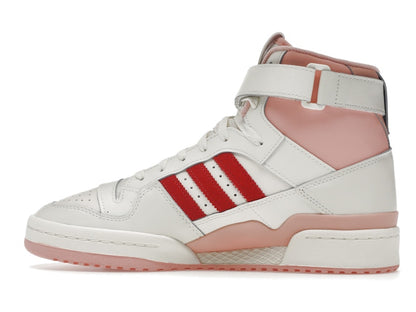 adidas Forum 84 Hi Off White Pink Red