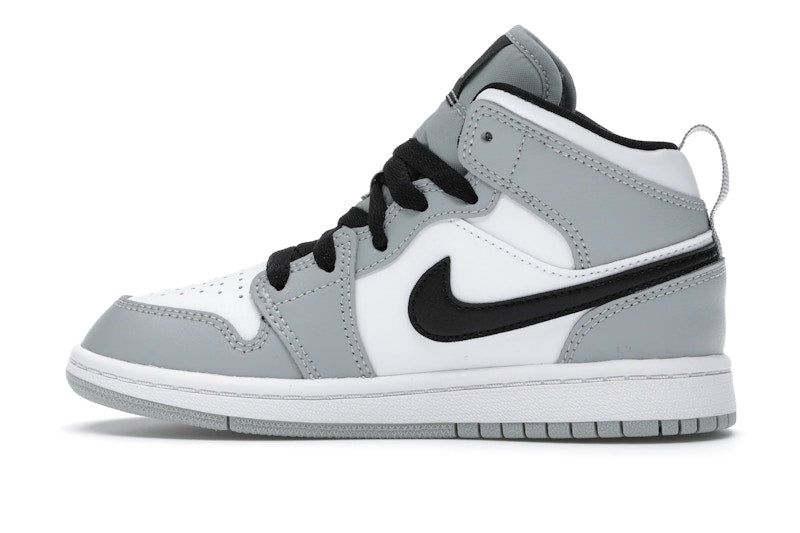 Jordan 1 Mid Light Smoke Grey (PS)