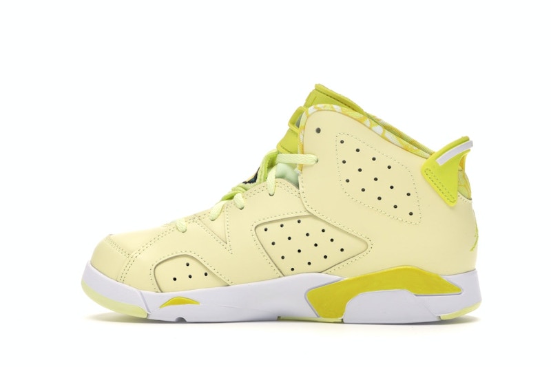 Jordan 6 Retro Dynamic Yellow Floral (PS)