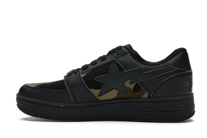 Bape 1st Camo Bape Sta Low Black