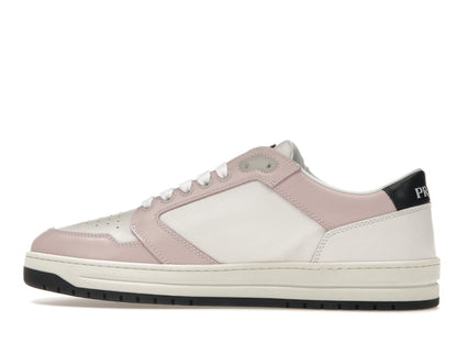 Prada District Sneaker White Pink Perforated Leather (Women's)