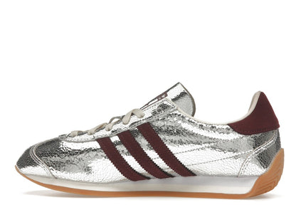 adidas Country OG Silver Metallic Maroon (Women's)