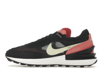 Nike Waffle One Black Lime Ice Magic Ember (Women's)
