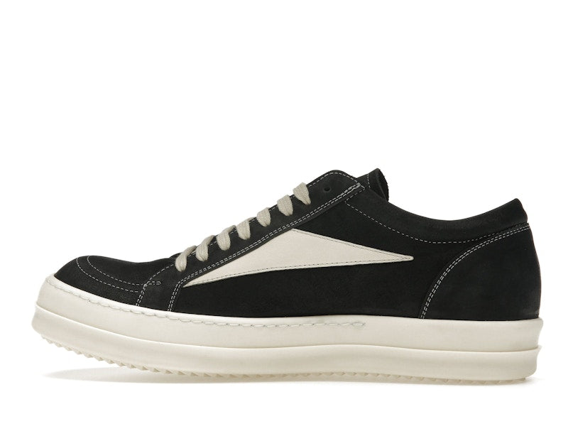 Rick Owens Luxor Vintage Sneaks Black Milk