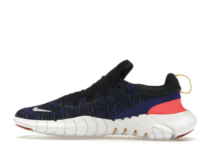 Nike Free Run 5.0 Black Concord Cinnabar