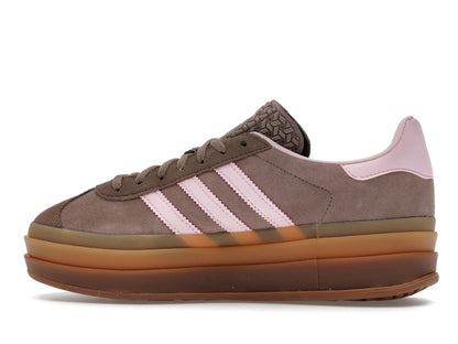 adidas Gazelle Bold Trace Brown Clear Pink (Women's)