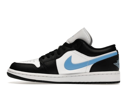 Jordan 1 Low Black University Blue White (Women's)