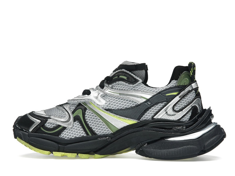 Balenciaga Runner 2.0 Worn-Out Silver Neon Yellow